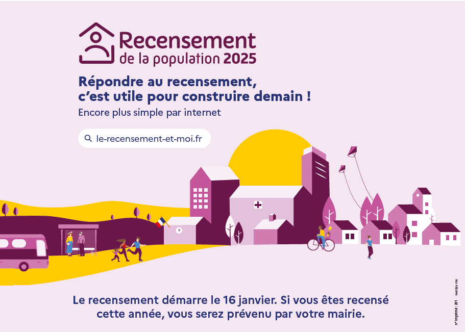 Recensement de la population 2025