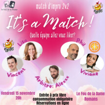 Match d'impro - IT'S A MATCH