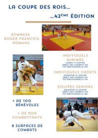 42ème Coupe des Rois – Un rendez-vous d'exception au Dojo Romanais