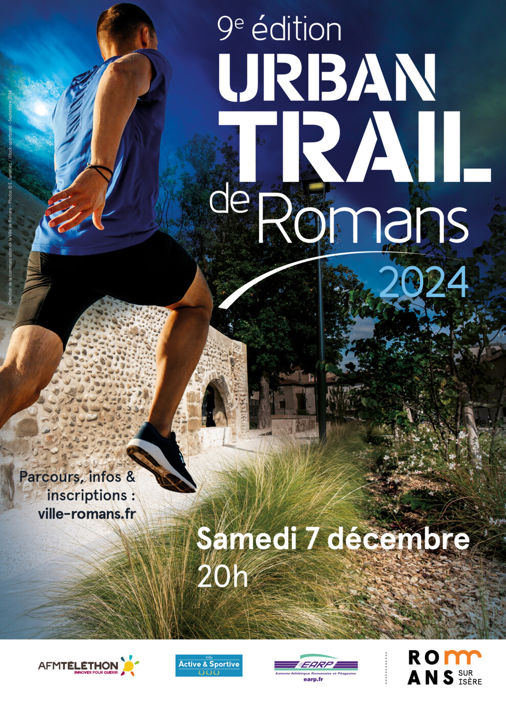 Courrez vous inscrire à l’Urban Trail !