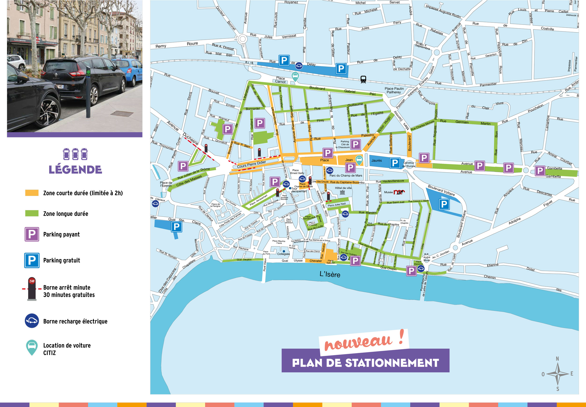 De nouvelles places de stationnement à très courte durée dans le